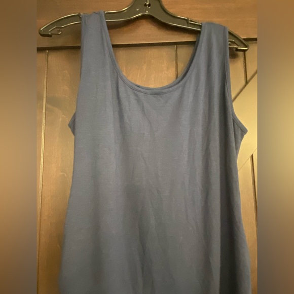 Navy blue maternity dress - Picture 8 of 12